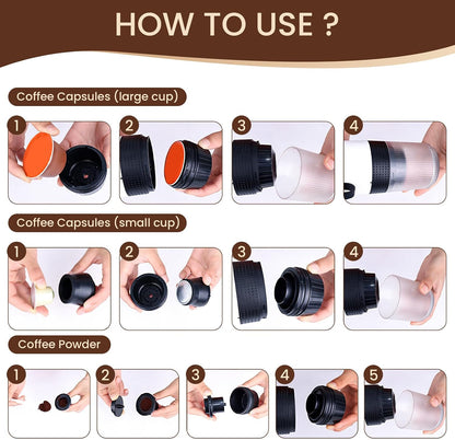 DENOKIN portable espresso — view 3