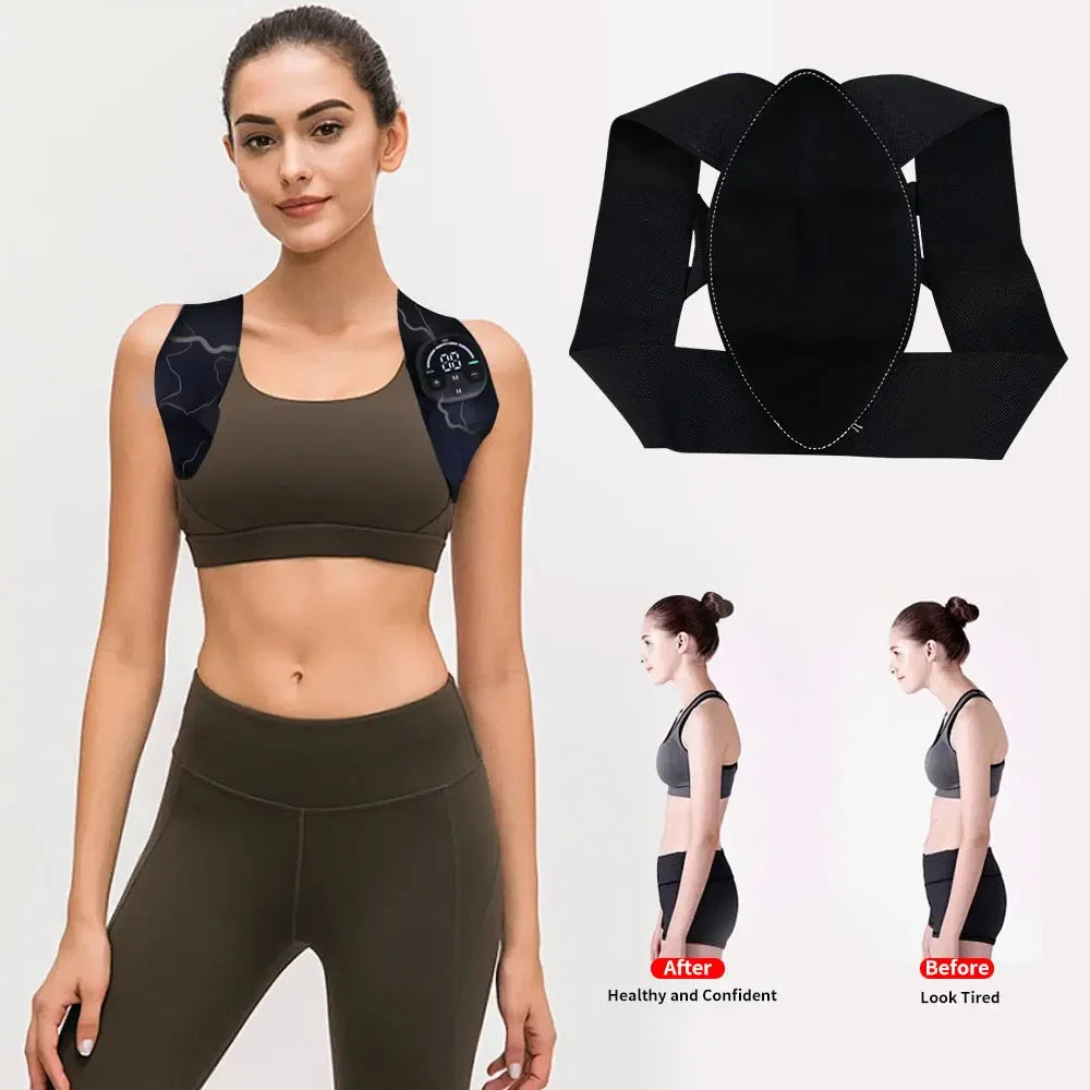 Smart EMS Posture Corrector & Back Massager — view 2