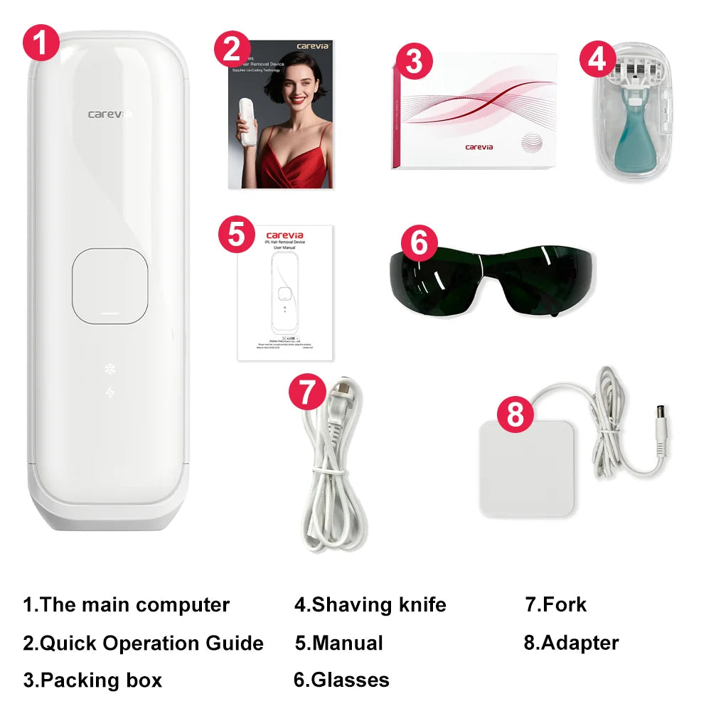 IPL Laser Hair Removal Handset – Sapphire Ice-Cooling — view 4