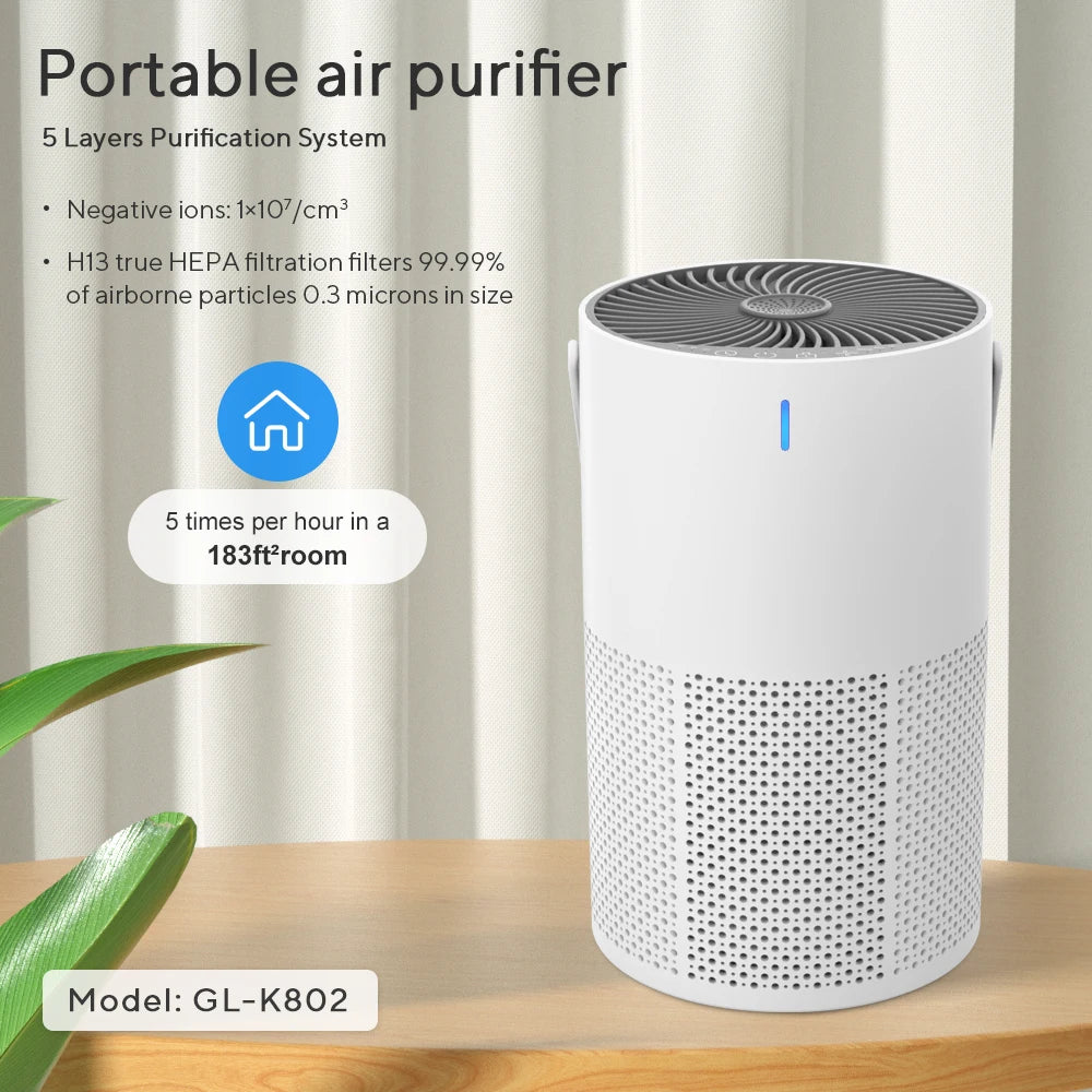 Portable Desktop HEPA H13 Air Purifier — view 4