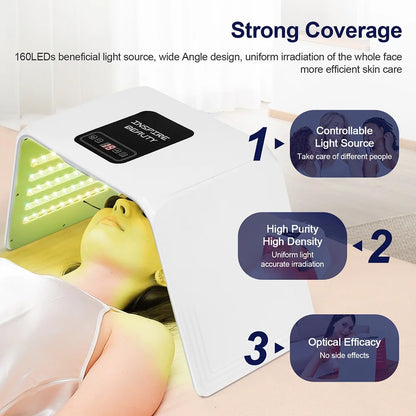 7-Colour LED Light Therapy Face Mask — view 2