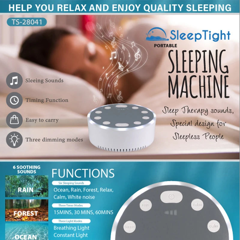 Smart Sleep Aid Aura Lamp & Sound Machine — view 1