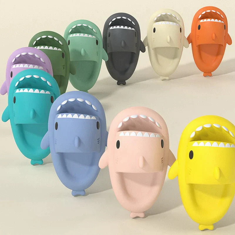 Trend Sector shark slides novelty slippers viral TikTok UK